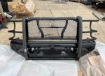 2017-2022 Ford F250 F350  Bumper is brand new and has never been installed, have 3 of them in packaging and wrapped ready to go.  Hardware is included Has front receiver hitch, works with fog lights and tow hooks.