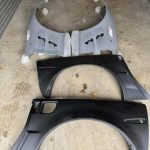 C6 Corvette ZR1 style Fiberglass and Duraflex wide body aftermarket fenders