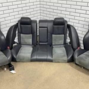 Dodge Charger SRT-8 OEM Leather/Suede Heated Seat Set Front/Rear