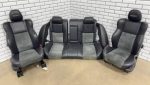 Dodge Charger SRT-8 OEM Leather/Suede Heated Seat Set Front/Rear