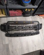 Brand new Black raptor grill Fits 2018 to 2020 Ford F150.