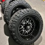 Lucid Forged wheels and ridge grapplers 22x12 35s new.