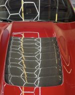 Python Shelby GT500 Carbon Fiber Hood Vent - Image 9