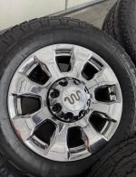 20in OEM f350 King Ranch wheels  275/65/20 Bridgestone dueler a/t tires  Wheels are 20in OEM wheels off a 2023 ford f350 king ranch package. - Image 5