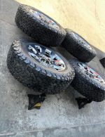 20” OEM Ford f250 king ranch wheels 275/65/20 BFG KO2 all terrain tires  Wheels are 20in OEM wheels off a 2022 ford f350 king ranch package. - Image 4