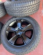 20" Dodge Ram 1500 Wheels & Falken Tires No curbrash, bents, or Cracks. Tires still have lots of tread Wheels wheel fit any Ram 1500 2019-2025 (6lugs) - Image 8