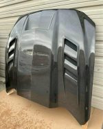 2015 2016 2017 Ford Mustang Terminator Style Carbon Fiber Vented Hood - Image 4