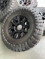 18in OEM f350 tremor wheels  38x13.50r18 Toyo open country m/t tires  Wheels are 18in OEM wheels off a 2022 ford f350 super duty, tremor package. - Image 7