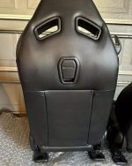 Ford Mustang Oem Recaro Black Leather Seats 2015-2019 - Image 8