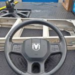 2014 Dodge Ram leather steering wheel complete. 4th gen