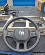 2014 Dodge Ram leather steering wheel complete. 4th gen