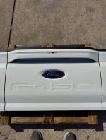 2024-2025 Ford F150 Factory Pro Access Tailgate OEM Star White WE Fl... The tailgate is OEM Star White, - Image 6