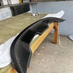 Mustang carbon fiber tail wing