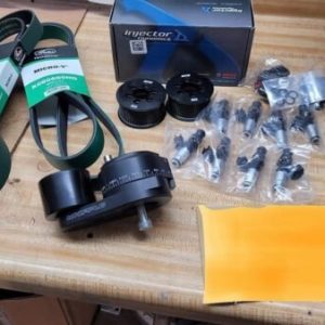 2020 GT500 pulleys, 1050x injectors, whipple tensioner and belts