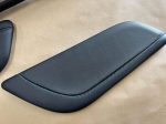 2018-2022 Mustang Bullitt Center Console Top Interior Trim Pieces Leather Green - Image 3