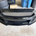 Brand new 777 freshly painted black gt500 bumper for (15-17) mustang comes with all hardware - Image 4