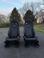 2015-2017 Ford Mustang GT Coupe Front Set OEM Recaro Racing Leather Seats - Image 5