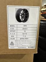 20x9.5 20x11 GLOSS BLK SRT HELLCAT WHEELS TIRES CHARGER CHALLENGER RED EYE 392 - Image 8