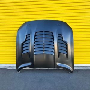 BRAND NEW FORD MUSTANG KR SHELBY GT 500 STYLE ALUMINUM HOOD Fits 15-24