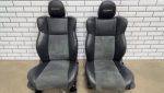 Dodge Charger SRT-8 OEM Leather/Suede Heated Seat Set Front/Rear - Image 2