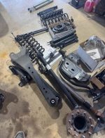2020 and one sets off a 2022  2 sets of springs and shocks One set of driveshafts  10 lug spacer assembly 2 Trac bar brackets 1 set of rear blocks  1 set of radius arms  Factory brake lines  Factory lug nuts - Image 3