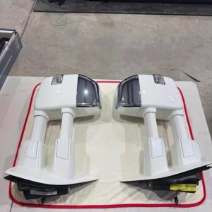 2021 Ford F-250 King Ranch Tow Mirrors - Paint Matched, Flawless Condition"
