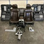 2011-2014 FORD F150 PLATINUM CREW CAB LEATHER SEATS W/ CONSOLE HEATED COOLED