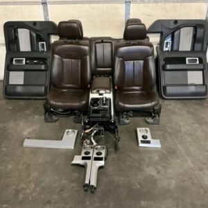2011-2014 FORD F150 PLATINUM CREW CAB LEATHER SEATS W/ CONSOLE HEATED COOLED