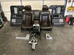 2011-2014 FORD F150 PLATINUM CREW CAB LEATHER SEATS W/ CONSOLE HEATED COOLED