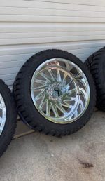 New 22x12 KG1 8x170  New 33x12.50r22 Fortune R/Ts - Image 6