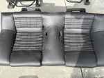 Recaro front and rear seats from a 2013 GT500. Black leather with black stripes. 800 miles on them. - Image 6