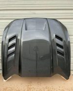 2015 2016 2017 Ford Mustang Terminator Style Carbon Fiber Vented Hood