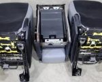 Ford SUPER DUTY Front Bucket Seats Grey VINYL Set w/ JUMP SEAT Replacement OEM . - Image 5