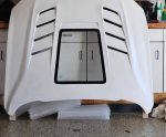 Brand new FRP Transparent glass Hood for Ford Mustang S550  2018-2023 primed - Image 3