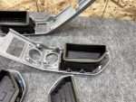 F250 2017-2022 Gray LH RH Center Dash Heat AC Air Vent Insert Trim Panel Set OEM - Image 9