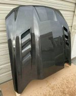 2015 2016 2017 Ford Mustang Terminator Style Carbon Fiber Vented Hood - Image 5