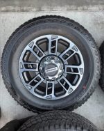 20” OEM ford f350 limited package wheels 275/65/20 Bridgestone dueler tires  Wheels are 20” OEM wheels off a 2024 ford f350 limited package. - Image 5