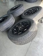 20in OEM F350 superduty FX4 package rims 275/65/20 Bridgestone dueler all terrain tires  Wheels are 20in OEM wheels off a 2026 ford f350 sport FX4 upgrade package. - Image 4
