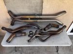 American racing headers 17’8 with connection pipes and x pipe coming off a 2022 mustang gt. fit any 18-23 mustang gt.