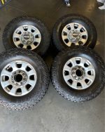 2024 f250 f350 OEM 18in wheels/305/70/18 wrangler tires - Image 9