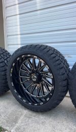 New 22x12 TIS 547bm 8x6.5  New 33x12.50r22 fortune r/ts - Image 5