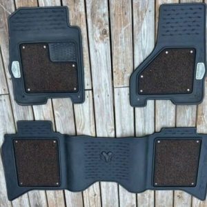 DODGE RAM 1500 - 3500 Ram OEM Floor Mat Set LARAMIE LONGHORN edition 2010-2022 classic CREW CAB