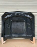 2015 2016 2017 Ford Mustang Terminator Style Carbon Fiber Vented Hood - Image 9