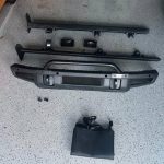 Ford Bronco Steel Modular Bumper fits 2020-2024 takeoff from a 23 Wildtrak after about 1000 miles.