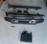 Ford Bronco Steel Modular Bumper fits 2020-2024 takeoff from a 23 Wildtrak after about 1000 miles.