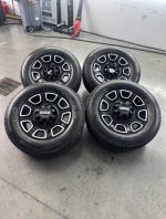20in OEM ford f350 Platinum wheels  275/65/20 michlean at2 tires  Wheels are 20in OEM wheels off a 2023 ford f350 platinum package.