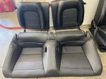 2015-2017 Mustang GT Black Leather Recaro Seats Front Rear - Image 3