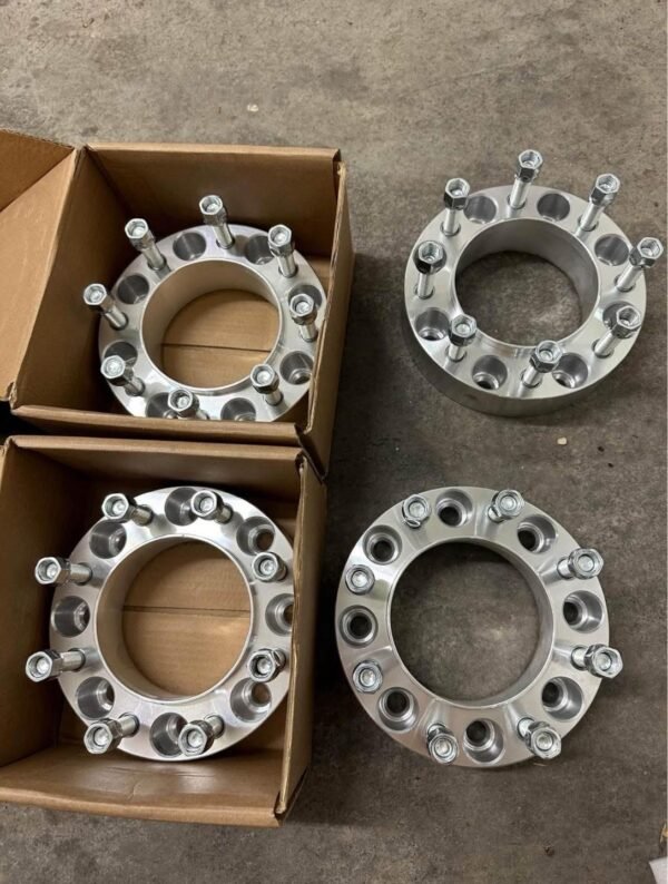 2459b0b5-f24f-4cdc-a2f8-7267de8d098f-600x794-1 Set of (4) 2 inch wheel spacers for ford 8x170, brand new. F250-f350, Comes with nuts.
