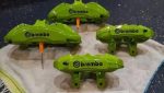 Gt350 & Gt350R brembo professional power coated sub line green