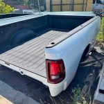 2025 Ram 2500/3500 White Pearl Complete 8' Bed with Tailgate, Lights, and Bumper"